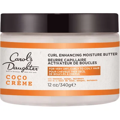 Coco Creme Velvet Cream Moisturizing Deep Conditioning Treatment Hair Mask with Coconut oil & Mango Butter