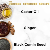 Goddess Strength Conditioner for Breakage Prone Hair,  with Castor Oil