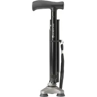 HurryCane Freedom Edition Folding Cane with T Handle, Black