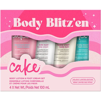 Body Blitz'en Body Lotion & Foot Cream Set