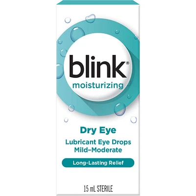 Blink Moisturizing Lubricant Eye Drops