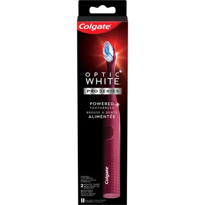 Colgate Optic White Pro Series Sonic Battery Powered Toothbrush