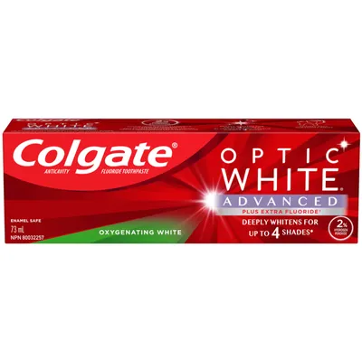Optic White Advanced Teeth Whitening Toothpaste