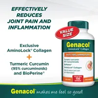 Anti-Inflammatory with AminoLock Collagen, Turmeric Curcumin and BioPerine