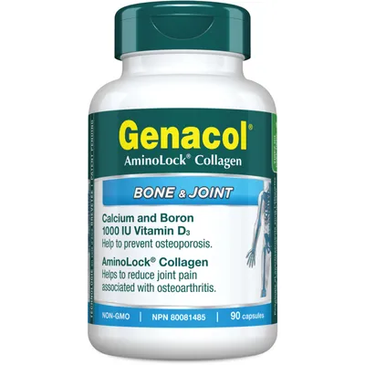 Genacol Bone & Joint with AminoLock Collagen, Boron, Calcium and Vitamin D3