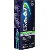 Livrelief Extra Strength Chronic Angry Pain Relief Cream 100g