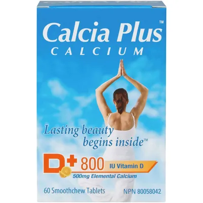 Calcia Plus Calcium D+800 Orange