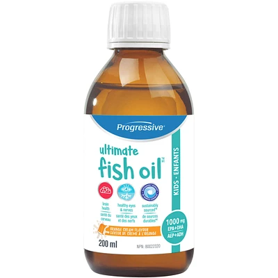 Ultimate Fish Oil for Kids Orange Cream