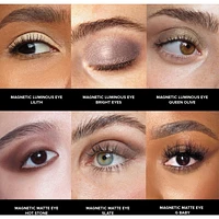 Nude Earth 6PC Eye Kit [Bright Eyes, Queen Olive, Lilith, G-Baby, Hot Stone, Slate]