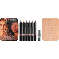 Nude Beach 6 Pc - Eye Pencil Palette