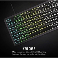 K55 CORE RGB Gaming Keyboard