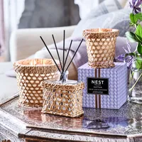 Rattan Cedar Leaf & Lavender Classic Candle