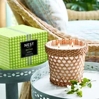 Rattan Bamboo 3-Wick Candle