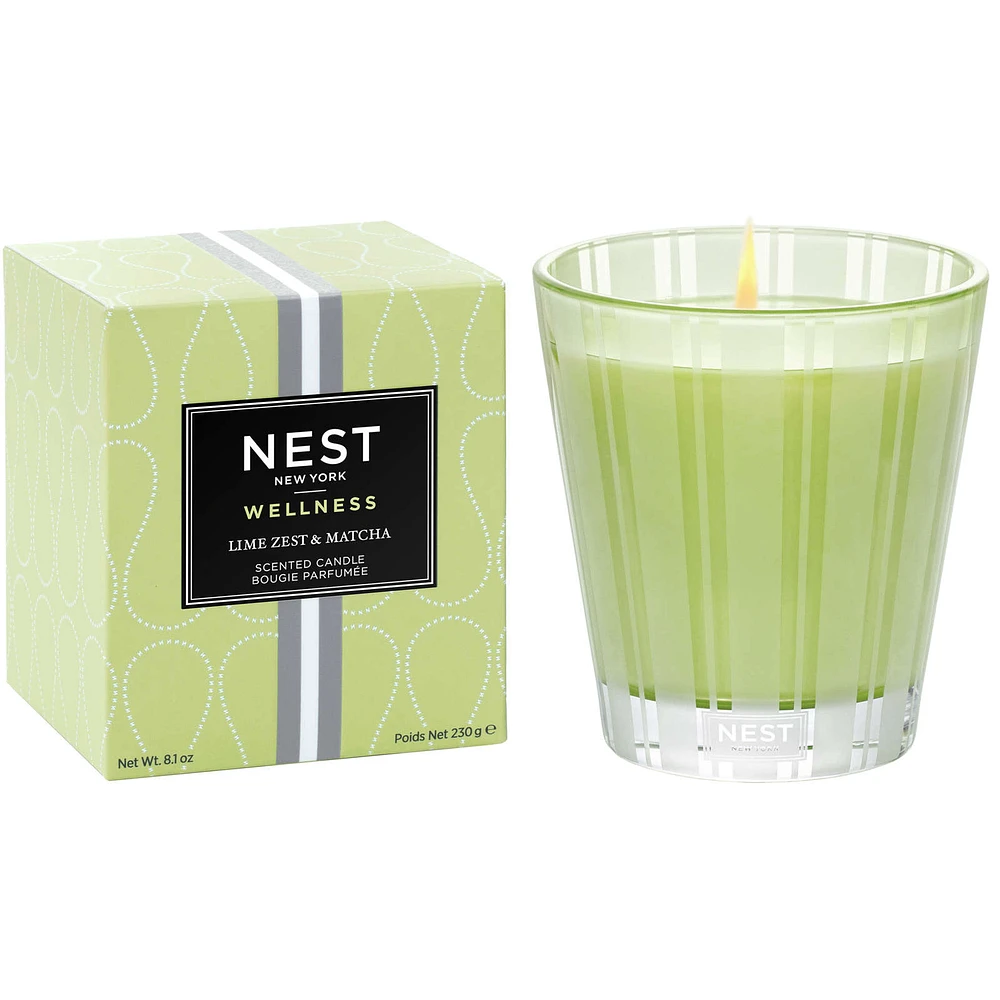 Lime Zest & Matcha Classic Candle