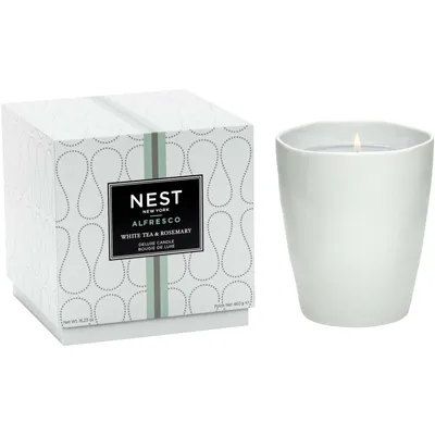 White Tea & Rosemary Deluxe Candle