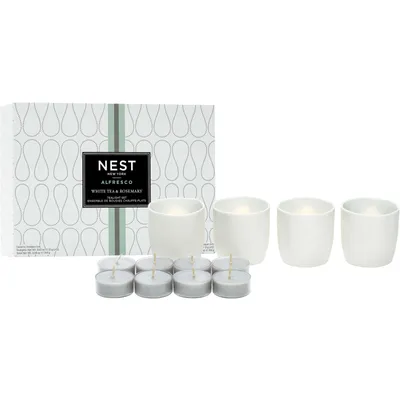 White Tea & Rosemary Tealight Set