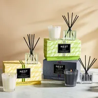 Charcoal Woods Petite Candle & Diffuser Set