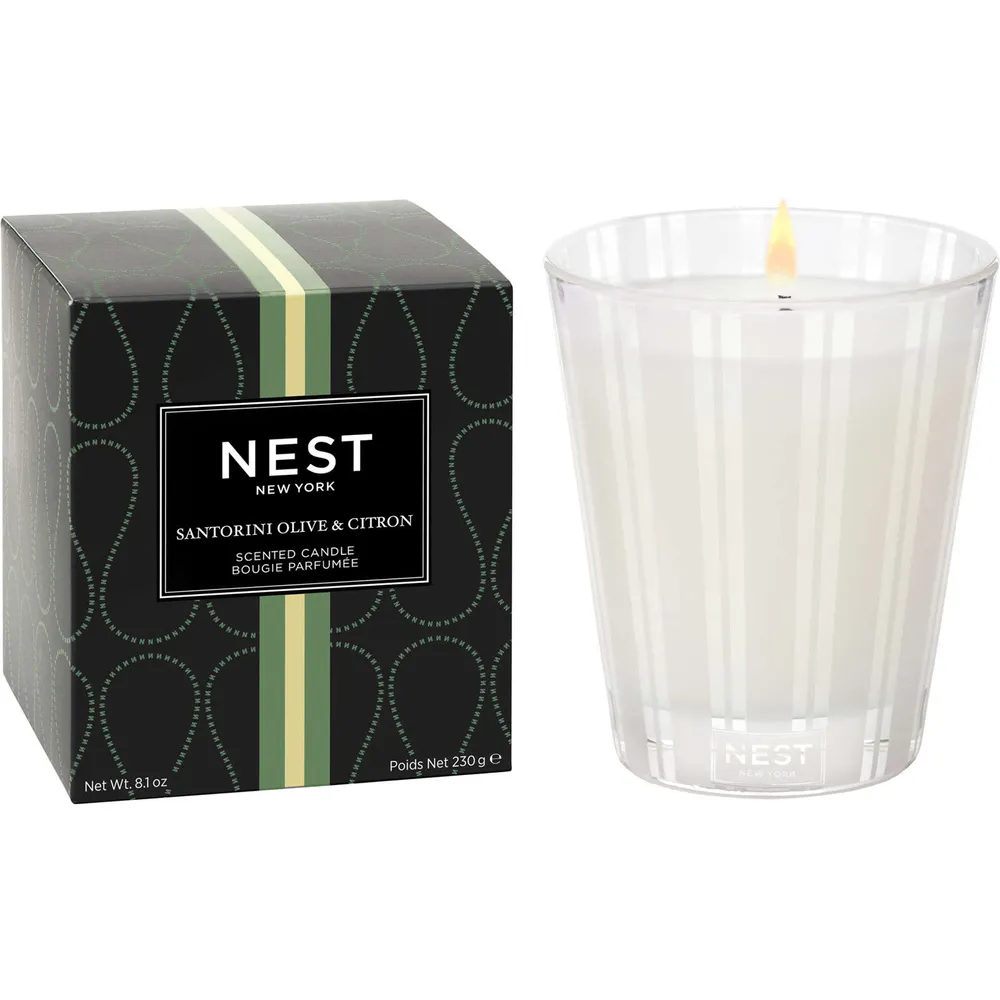 Santorini Olive & Citron Classic Candle