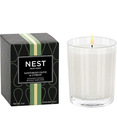 Santorini Olive & Citron Votive Candle