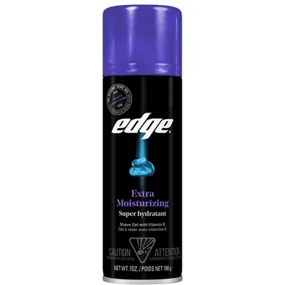 Edge Extra Moisturizing Mens Shave Gel