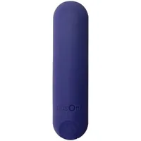 plusOne Vibrating Bullet with Finger Sleeve, Teal, Rechargeable, 10 varibale speeds, Waterproof