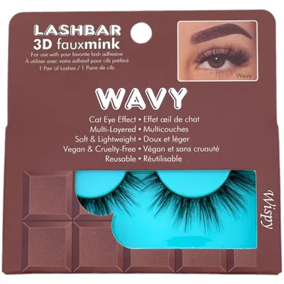 Wavy Single Pack 3D Faux Mink False Eyelashes