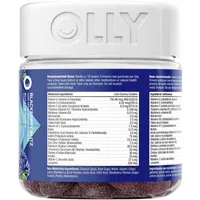 OLLY Vitamin For Men Blackberry Blitz gluten free 45 day supply 90 gummies