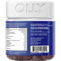 OLLY Vitamin For Men Blackberry Blitz gluten free 45 day supply 90 gummies