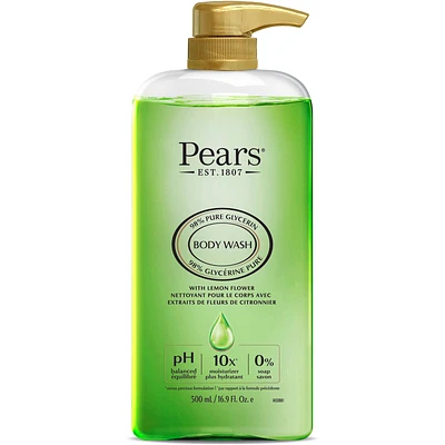 Pears Body Wash Lemon Flower