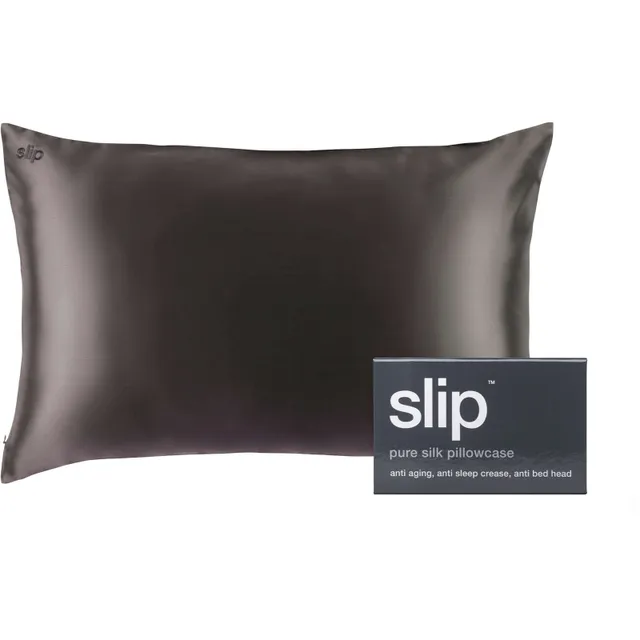 SLIP PURE SILK PILLOWCASE - WHITE - QUEEN - ZIPPERED – Slip (CA)