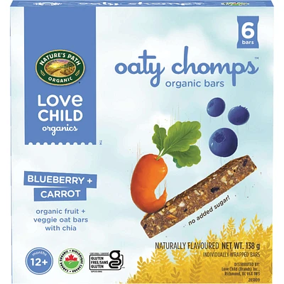 Oaty Chomps Blueberry + Carrot Snack Bar