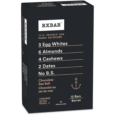 RXBAR Chocolate Sea Salt 12x52g