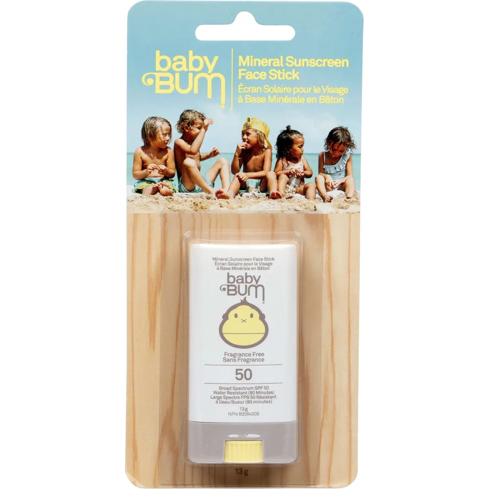 Baby Bum Mineral Sunscreen Face Stick SPF 50