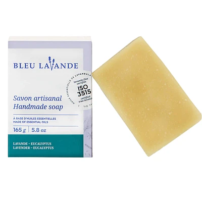 Lavender-eucalyptus handmade soap