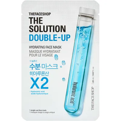 The Solution Double-up Hydrating Face Mask