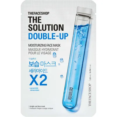 The Solution Double-up Moisturizing Face Mask