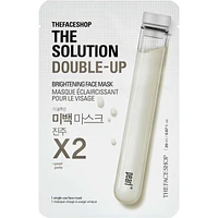 The Solution Double-up Brightening Face Mask