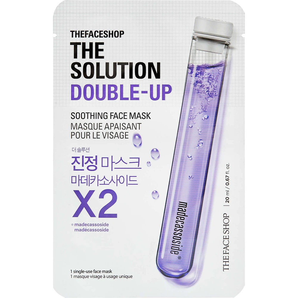 The Solution Double-up Soothing Face Mask