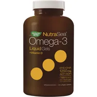 NutraSea+D Omega-3 Liquid Gels, Fresh Mint