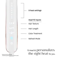 Smooth ID 25 mm Flat Iron with Touch Interface