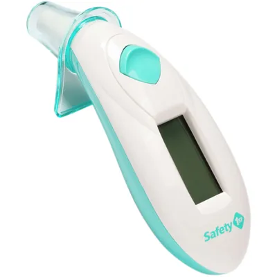 Quick-read ear thermometer