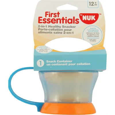 First Essentials by NUK® 2-in-1 Healthy Snacker, 1PK