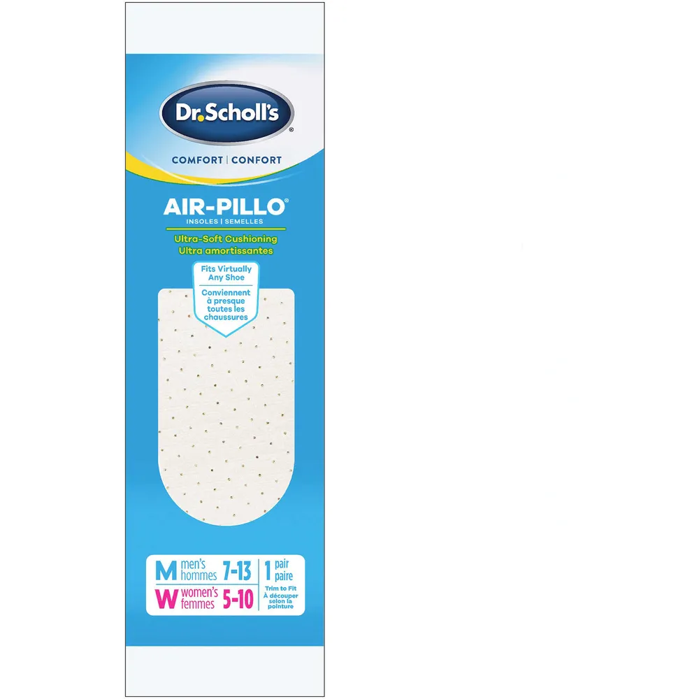 Dr. Scholl’s® Air-Pillo® Insoles, Men's Sizes 7-13 and Women's Sizes 5-10