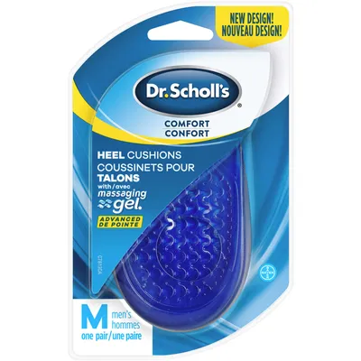 Dr. Scholl’s® Comfort Heel Cushions with Massaging Gel Advanced, Men's, Sizes 8-13