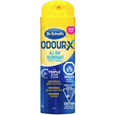 DS Odour-X Deodorant Powder Spray 133g