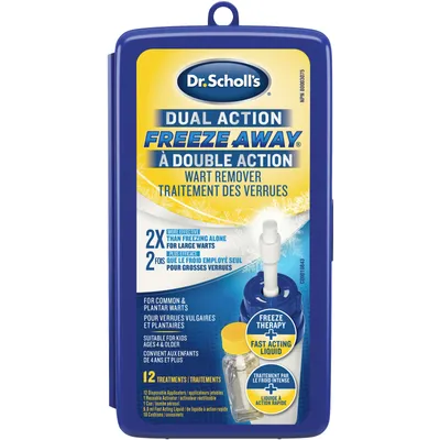 Dr. Scholl’s® Dual Action Freeze Away® Wart Remover