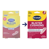 Dr. Scholl’s® Blister Treatment Cushions with Duragel™ technology