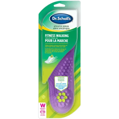 Dr. Scholl’s® Athletic Series Fitness Walking Insoles, Women's, Sizes 6-11