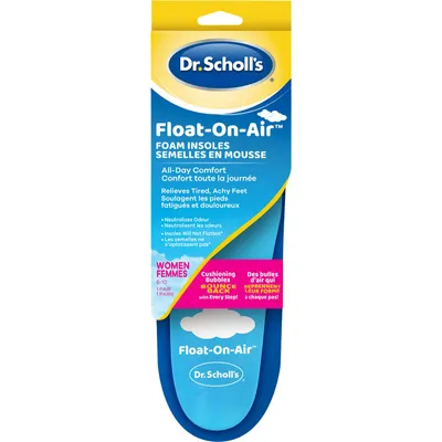 Dr. Scholl’s® Float-On-Air™ Foam Insoles, Women's, Sizes 6-10