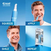 Crest Whitening Emulsions Advanced Enamel White, Leave-on Teeth Whitening Treatment